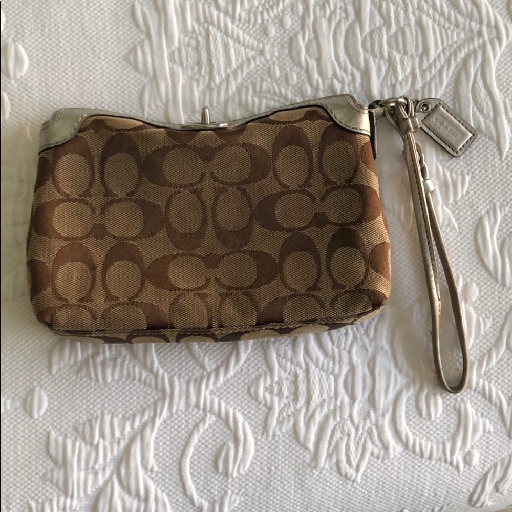 Coach wristlet